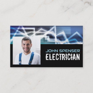 Carte De Visite Éclairage du service de câblage électrique à domic