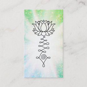 Carte De Visite *~*   Éclairage Lotus Lily Reiki Énergie de guéris