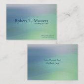 Carte De Visite Éclairage nord standard, 3,5 po x 2,5 po (Devant / Derrière)