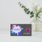 Carte De Visite Éclat d'investigateur privé de lumière de (Debout devant)