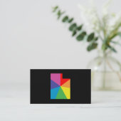 Carte De Visite éclatement de la couleur utah (Debout devant)