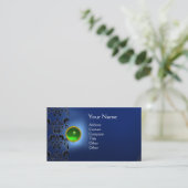 CARTE DE VISITE ECLIPSE DAMASK GEM MONOGRAMME (Debout devant)