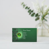CARTE DE VISITE ECLIPSE DAMASK GEM MONOGRAS (Debout devant)