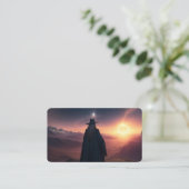 Carte De Visite Éclipse du Signet Visions de l'Assistant (Debout devant)