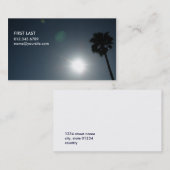 Carte De Visite Éclipse solaire (Devant / Derrière)