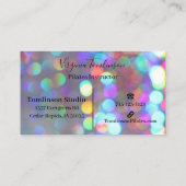 Carte De Visite Écluses multicolores (Dos)
