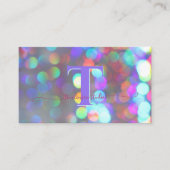 Carte De Visite Écluses multicolores (Devant)