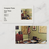 Carte De Visite École à classe unique dans le New Jersey (Devant / Derrière)