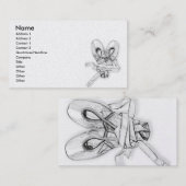 Carte De Visite école de danse (Devant / Derrière)