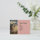CARTE DE VISITE ÉCOLE DE DANSE / BALLERINA BALLET DANCER (Debout devant)