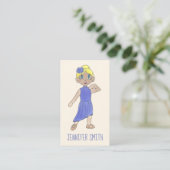 Carte De Visite École de professeur de danse Studio lyrique (Debout devant)