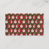 Carte De Visite École/Enseignement/Tuteur (Dos)