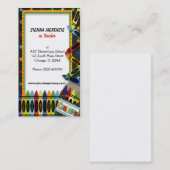 Carte De Visite École primaire (Devant / Derrière)