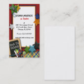 Carte De Visite École primaire (Devant / Derrière)