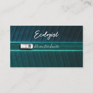 Carte de visite écologique