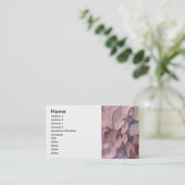 Carte De Visite Écorce d'eucalyptus (Debout devant)