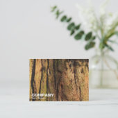 Carte De Visite écorce séquoik (Debout devant)
