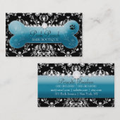 Carte De Visite Écorce turquoise de lancement du cabot 311 snob (Devant / Derrière)