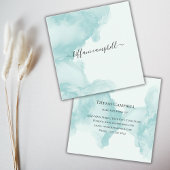 Carte de visite écossais tendance