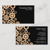 Carte De Visite Écosystème - Sable noir (Devant / Derrière)