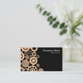 Carte De Visite Écosystème - Sable noir (Debout devant)