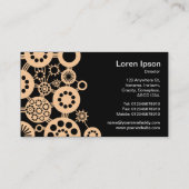 Carte De Visite Écosystème - Sable noir (Dos)