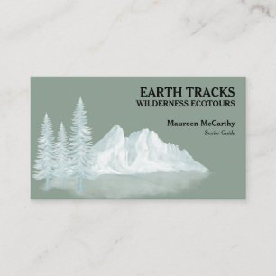 Carte De Visite Écotourisme sauvage des Montagnes Blanches et des
