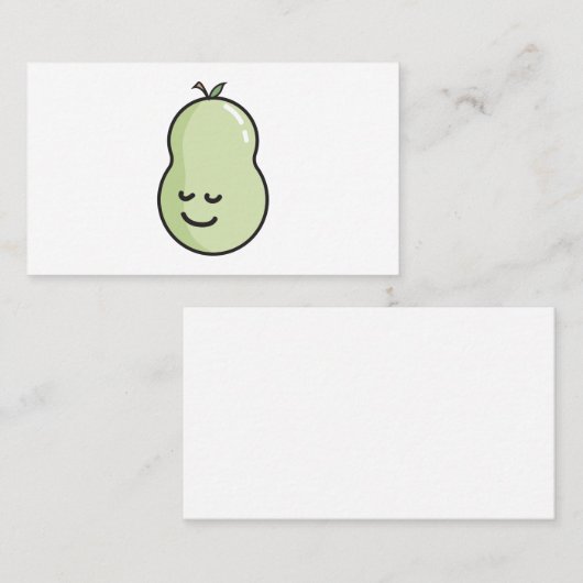 Carte De Visite Écouter avec le sourire (Devant / Derrière)