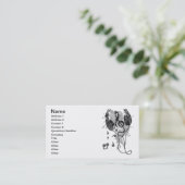 Carte De Visite Écouteurs (G) (Debout devant)