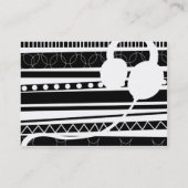 Carte De Visite Écouteurs - potelés (Dos)