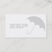 Carte De Visite écran (Dos)