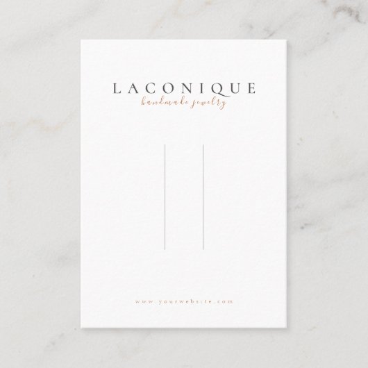 Carte De Visite Écran | ABSTRAIT | Moderne (Devant)