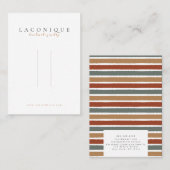 Carte De Visite Écran | ABSTRAIT | Moderne (Devant / Derrière)