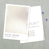 Carte De Visite Écran Abstrait or moderne couleur d'aquarelle