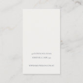 Carte De Visite Écran chaud Festif Folio Bow Clip (Dos)