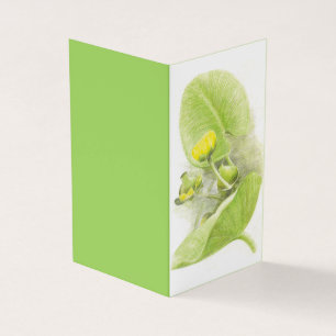 Carte De Visite Ecran crayon jaune