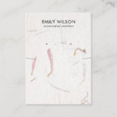 CARTE DE VISITE ÉCRAN D'APPAREIL D'APPAREIL DE PAPIER À LA MAIN (Devant)