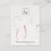 CARTE DE VISITE ÉCRAN D'APPAREIL D'APPAREIL DE PAPIER À LA MAIN (Devant)