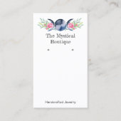 Carte De Visite Écran de bijoux Céleste Triple Lune (Devant)