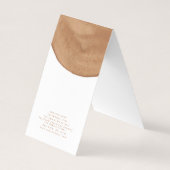 Carte De Visite Écran de bijoux | Neutre | ABSTRAIT (Dos)