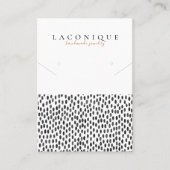 Carte De Visite Écran de bijoux | Point Polka | Abstraction (Devant)