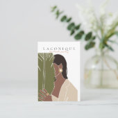 Carte De Visite Écran de bijoux | Portraits de filles | ABSTRAIT (Debout devant)