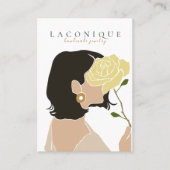 Carte De Visite Écran de bijoux | Portraits de filles | ABSTRAIT  (Devant)