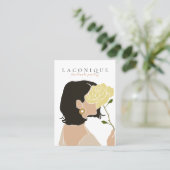 Carte De Visite Écran de bijoux | Portraits de filles | ABSTRAIT  (Debout devant)