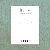 Carte De Visite Écran de bijoux Zodiac Moon Phase