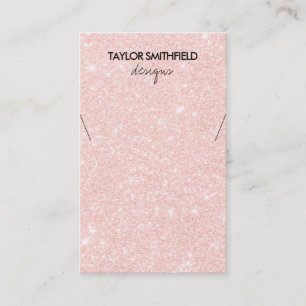 Carte De Visite Écran de collier Faux Parties scintillant