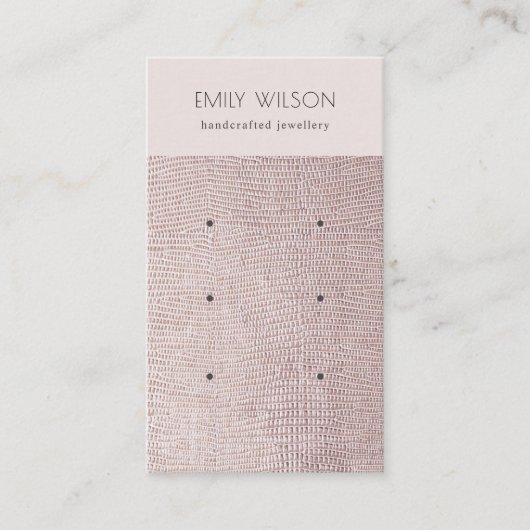 Carte De Visite Ecran de cuir de perle de broyage 3 (Devant)