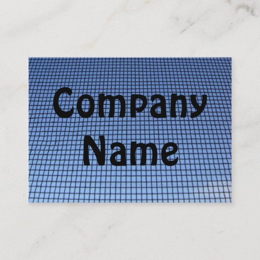 Carte De Visite Écran de fenêtre (Devant)