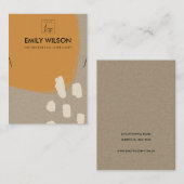 CARTE DE VISITE ÉCRAN DE LA COUVERTURE DE LA COUCHE DE POINTE ORAN (Devant / Derrière)