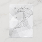 Carte De Visite Écran de porte-oreille Abstrait Designer (Devant)